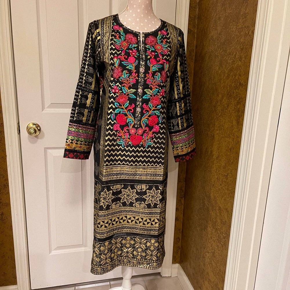 Block print shirt /top/ qameez